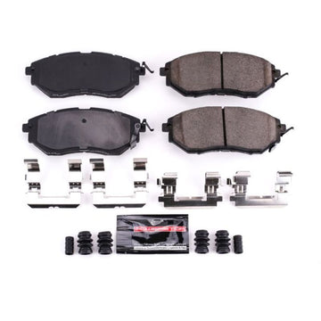 Power Stop 06-07 Subaru B9 Tribeca Pastillas de freno deportivas delanteras Z23 Evolution con hardware