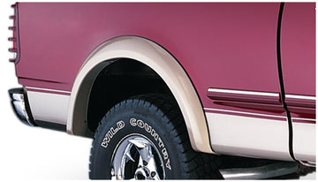 Bushwacker 97-03 Ford F-150 Styleside Extend-A-Fender estilo bengalas 2 piezas 96.0/78.0 pulgadas cama - negro