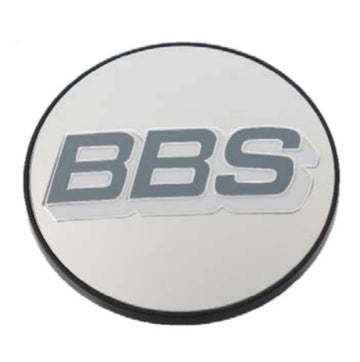 Tapa central BBS 56 mm Pulido/Gris y blanco