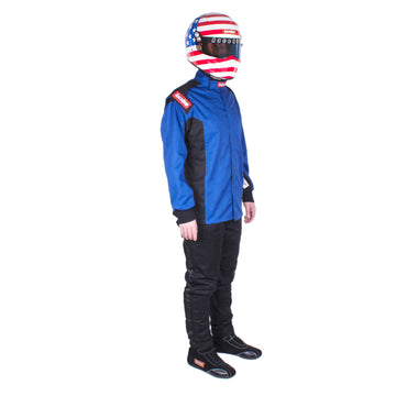 Chaqueta RaceQuip azul Chevron-1 - Grande