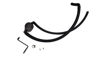 J&amp;L 22-25 Hyundai Elantra N 2.0L Oil Separator 3.0 Passenger Side - Black Anodized