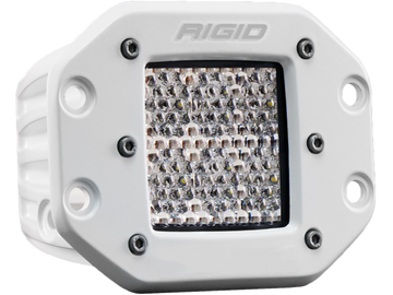 Rigid Industries Marine - Montaje empotrado - Doble - 60 grados. Lente - Sencillo