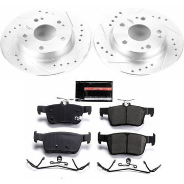 Kit de freno deportivo Power Stop 16-19 Honda Civic trasero Z23 Evolution