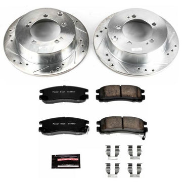 Power Stop 95-05 Chrysler Sebring Kit de freno deportivo trasero Z23 Evolution