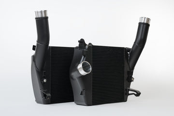 CSF 2019+ Lamborghini Urus / 2020+ Audi RS Q8 / SQ8 / SQ7 Sistema de intercooler de alto rendimiento - Negro
