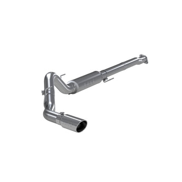 MBRP 11-13 Ford F-150 3.5L V6 EcoBoost Sistema de escape T409 de un solo lado con respaldo de gato de 4 pulgadas