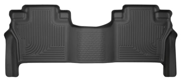 Husky Liners 2016 Nissan Titan XD Crew Cab WeatherBeater Revestimientos de piso negros para segunda fila