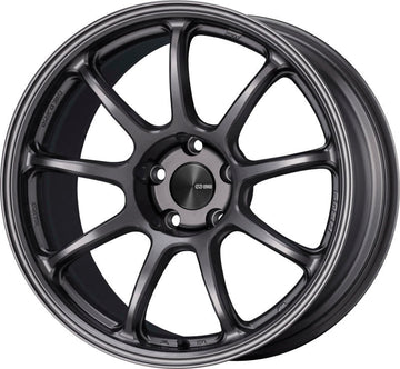Rueda Enkei PF09 18x9,5 5x114,3 40 mm con compensación y diámetro de 75 mm, color plateado oscuro