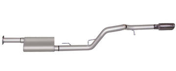 Gibson 06-09 Chevrolet Trailblazer SS 6.0L 3 pulgadas Escape simple con respaldo de gato - Aluminizado