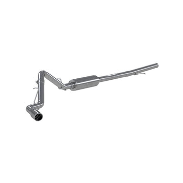 MBRP 2019 Chevrolet Silverado 1500 4.3L/5.3L 2.5in Salida trasera doble con respaldo de gato - Aluminizado