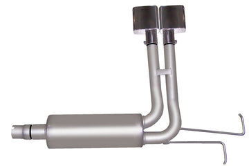 Gibson 94-96 Dodge Ram 1500 Base 3.9L 2.5in Cat-Back Super Truck Exhaust - Aluminized