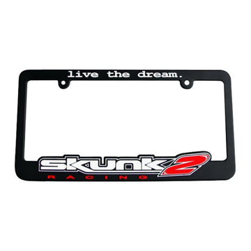 Marco de matrícula Skunk2 Live The Dream