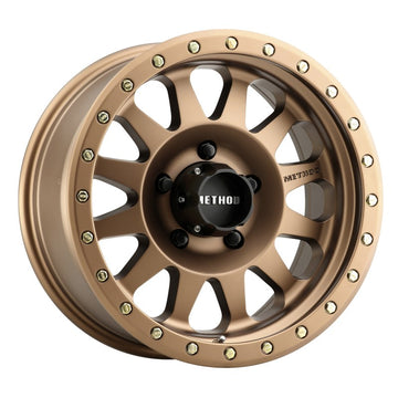 Método MR304 Doble estándar 15x8 -24 mm Offset 5x4.5 83 mm CB Método Rueda de bronce