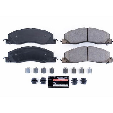 Power Stop 09-10 Dodge Ram 2500 Pastillas de freno deportivas delanteras Z23 Evolution con hardware