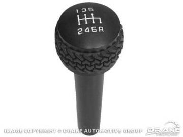 DV8 Offroad 2005-2010 Jeep TJ/JK Pomo de palanca de cambios de 6 velocidades, acabado en negro
