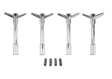 Ford Racing Chrome Valve Cover Hold Down Wing Nuts