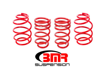 BMR 10-15 Kit de resorte de bajada Camaro V8 de quinta generación (juego de 4) - Rojo