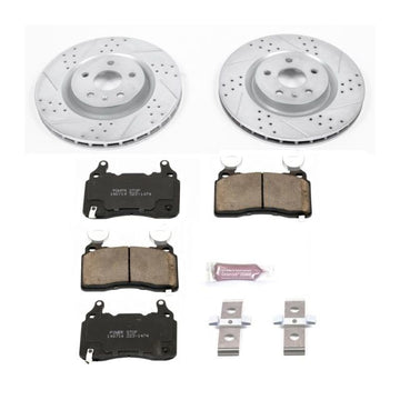 Power Stop 10-15 Chevrolet Camaro Kit de freno deportivo delantero Z23 Evolution