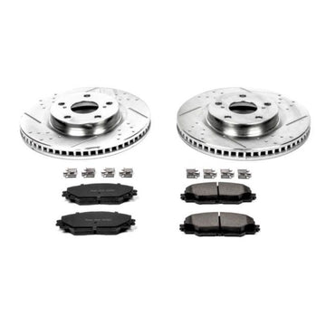 Power Stop 09-10 Pontiac Vibe Kit de freno deportivo delantero Z23 Evolution