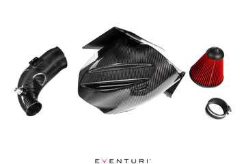 Admision Eventuri Toyota A90 Supra Carbono Negro