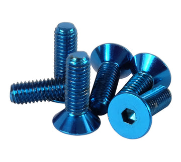 Kit de actualización de tornillos para volante NRG (cónico) - Azul