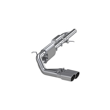 MBRP 09+ Chevrolet Silverado 1500 Salida doble de preeje con respaldo de gato de 3 pulgadas con punta de 4 pulgadas - T304