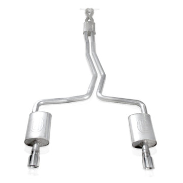 Silenciadores con cámara Catback de 2-1/2 pulgadas para Ford Taurus SHO V6 2010-18 de Steel Works X-Pipe