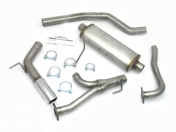JBA 04-15 Nissan Armada 5.6L 409SS Escape Cat-Back de salida única del lado del paso