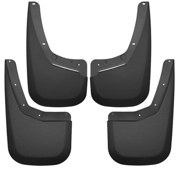 Husky Liners 07-13 Chevy Silverado 1500 LT / 07-14 Siverado 2500HD Guardabarros delantero y trasero - Negro