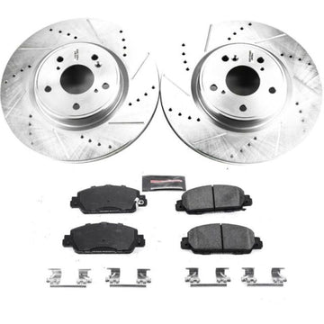 Kit de freno deportivo Power Stop 18-19 Honda Accord delantero Z23 Evolution