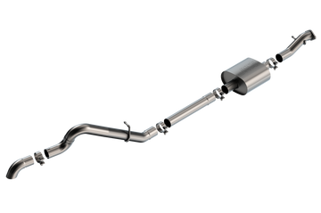 Borla 21-22 Ford Bronco 2.3L 2DR/4DR T-304 Stainless Steel Cat-Back S-Type Exhaust - Brushed