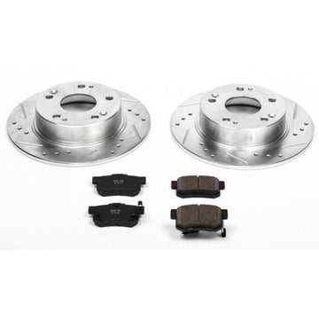 Power Stop 04-08 Acura TSX Kit de freno deportivo trasero Z23 Evolution