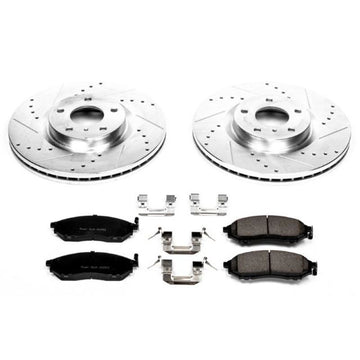 Power Stop 08-12 Infiniti EX35 Kit de freno deportivo delantero Z23 Evolution