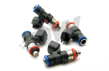DeatschWerks Bosch EV14 Inyectores universales compactos de 40 mm y 50 lb/h (juego de 4)