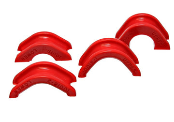 Energy Suspensión 74-78 Nissan 260Z/280Z Juego de bujes de piñón y cremallera rojos