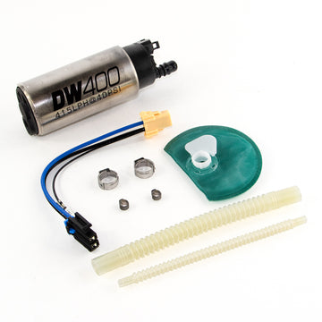 DeatschWerks 415LPH DW400 Bomba de combustible en el tanque con kit de instalación 9-1046 11-14 Ford Mustang V6/GT