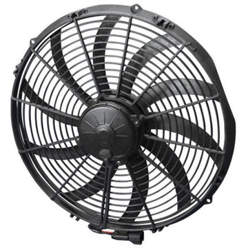 SPAL 2467 CFM Ventilador de carrera de alto rendimiento de 16 pulgadas - Tirador / Curvo (VA18-AP70/LLF-59A)