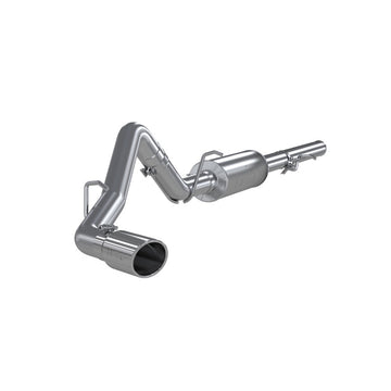 MBRP 2009 Chev/GMC 1500 4.8/5.3L EC/CC (excluyendo 8 camas) Cat Back Single Side