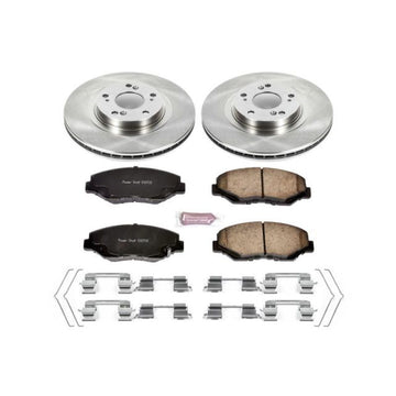 Power Stop 13-15 Acura ILX Kit de freno delantero autoespecializado