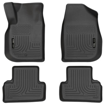 Husky Liners 04-10 Chevrolet Cobalt WeatherBeater Combo revestimientos de piso negros