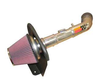 K&amp;N 04-09 Ford Ranger/Mazda B4000 V6-4.0L Kit de rendimiento de alto flujo pulido