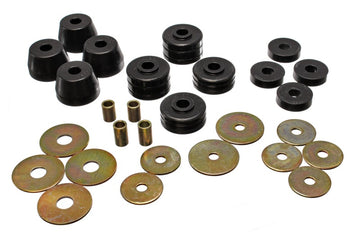 Soportes para carrocería Energy Suspensión D100-300 2 y 4 ruedas - Negro