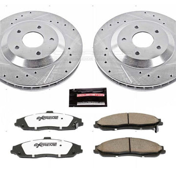 Power Stop 2004 Cadillac XLR Kit de freno delantero Z26 Street Warrior