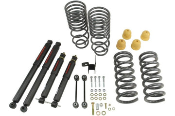 Belltech 09-13 Dodge Ram 1500 Std Kit de descenso de cabina con amortiguadores ND II - caída de 2 pulgadas F/4 pulgadas R