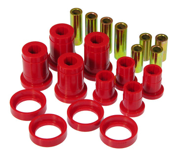 Prothane 84-88 Pontiac Fiero Bujes de brazo de control delantero - Rojo