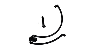 J&amp;L 2024-2025 Ford Mustang 5.0L Oil Separator 3.0 PCV Side - Black Anodized