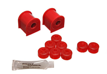 Energy Suspensión 89-94 Nissan 240SX (S13) Juego de bujes de barra estabilizadora trasera roja de 15 mm