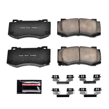 Power Stop 05-10 Chrysler 300 Delantero Z23 Evolution Sport Pastillas de freno con hardware
