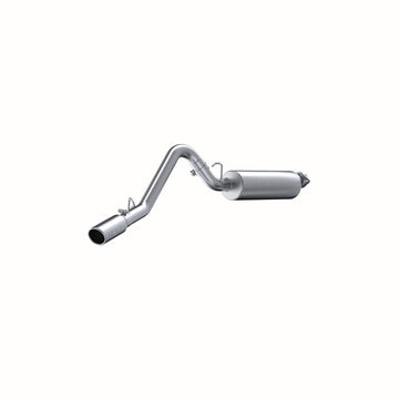 MBRP 2000-2006 Jeep Wrangler (JK) Inline-4 2.5L Inline-6 ​​4.0L Cat Back de un solo lado