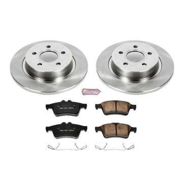 Power Stop 08-13 Volvo C30 Kit de freno trasero autoespecializado